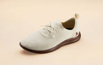 ReLive Knit Sneakers in Tusk Ivory / Brown Sole for Signature Style