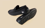 ReLive Knit Loafers in Jet Black for Casual Wear