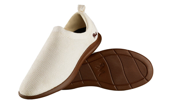 Tusk Ivory / Brown Sole