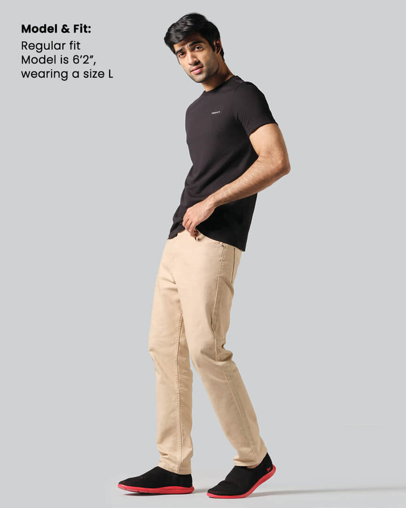 3362 Black Shirt Khaki Pants Stock Photos HighRes Pictures and Images   Getty Images