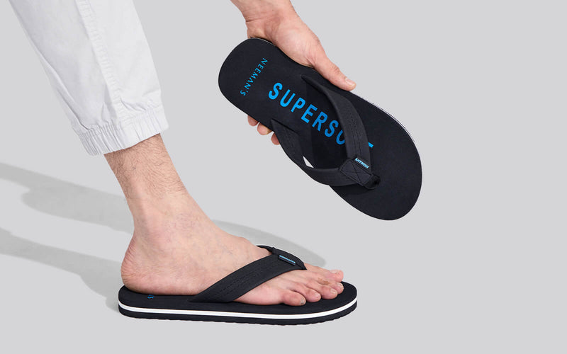 NEIGHBORHOOD NH X PAES . FLIPFLOP 皺くちゃ 26cm