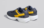 Striking Strides Sneakers in Grey for Chunky Style