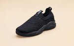 Sole Max Slip Ons in Ultra Black for Chunky Style
