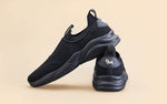 Sole Max Slip Ons in Ultra Black for Chunky Style
