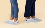 Spotlight Slip Ons in Brilliant White for Casual Wear