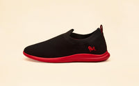 Hale Black / Red Sole