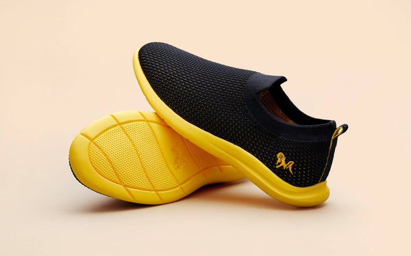 Hale Black / Yellow Sole