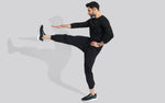 Trendy Casuals Sneakers in Black-Neon Green for Casual Wear