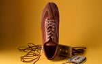 The Urban Knits Sneakers in Tan for Retro Style