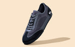 The Urban Knits Sneakers in Grey for Retro Style