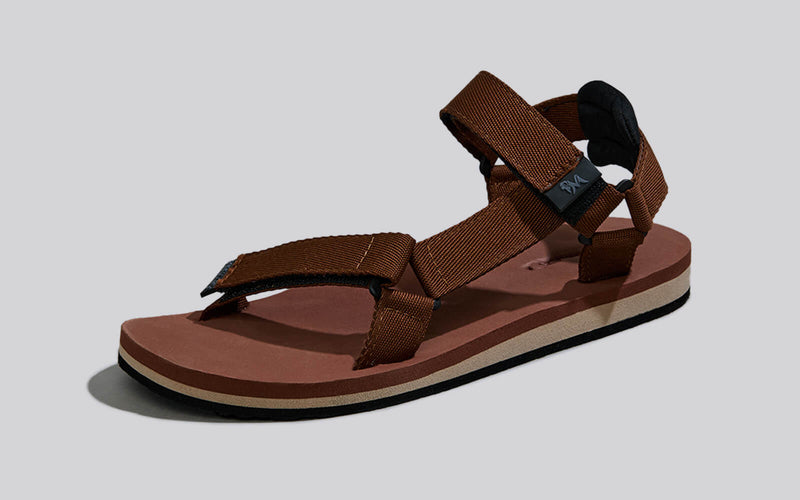Teva Sandals Nylon Strap Sandals Airy Strap Sandals Brown-Black