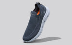 Breathe Ease Slip Ons in Grey for Casual Wear