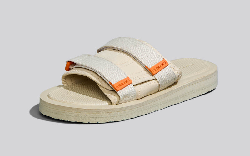 Breezy Fluff Sandals in Beige for Daily Use