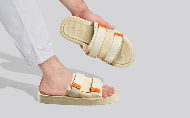 Breezy Fluff Sandals in Beige for Daily Use