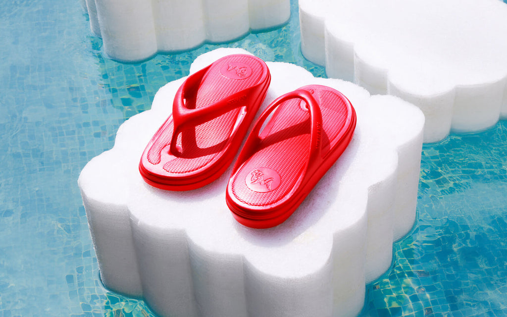 Cushers Flips For Women : Red