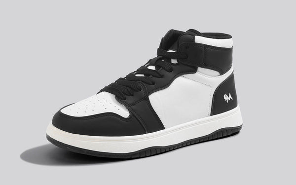 Black White