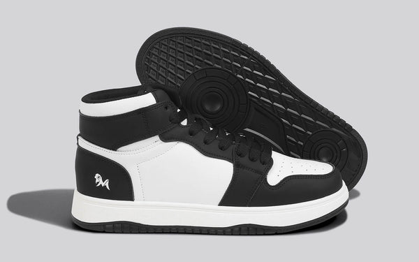 Black White