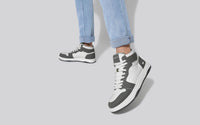Grey White