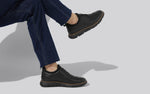 Crossover Brogues Oxfords in Black for Casual Wear