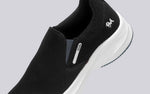 The Dependables Slip On in Black-Blue for Daily Use