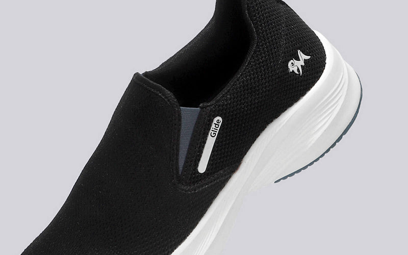 The Dependables Slip On in Black-Blue for Daily Use