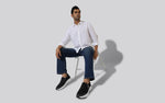 The Dependables Slip On in Black-Blue for Daily Use