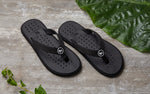 Eco Flips Flip Flops in Coal Black for Daily Use