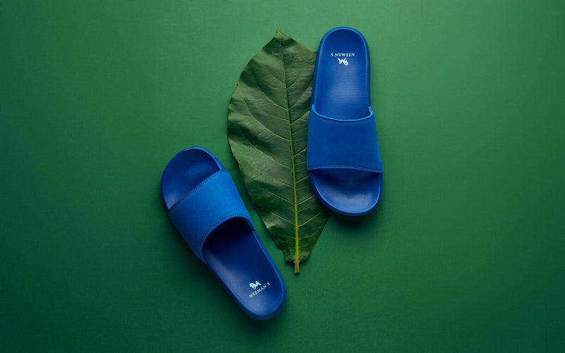 Eco Slides in Classic Blue for Daily Use
