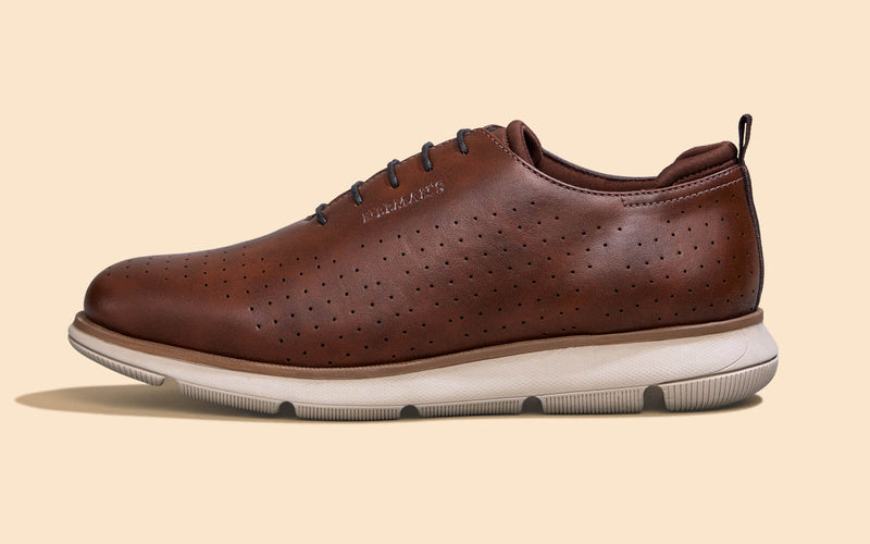 Flexy Brogues Oxfords in Brown for Formal Wear