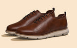 Flexy Brogues Oxfords in Brown for Formal Wear