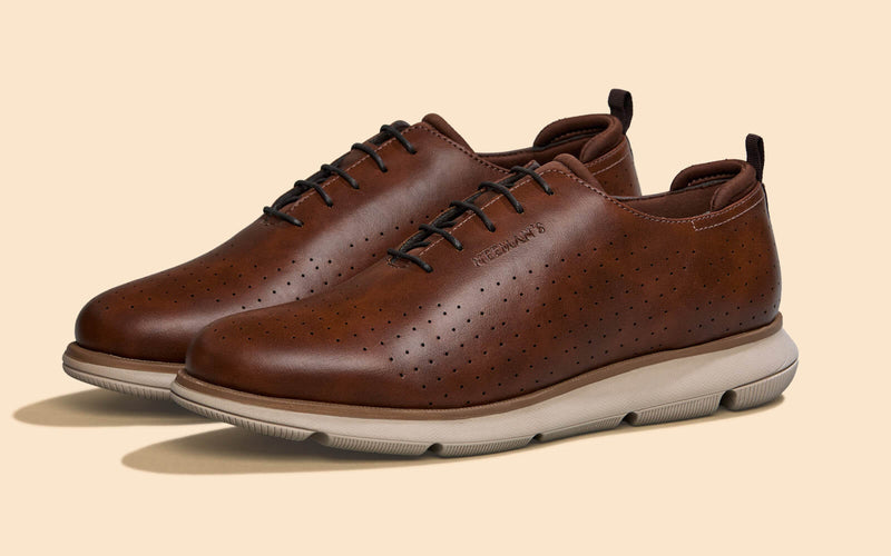 Flexy Brogues Oxfords in Brown for Formal Wear