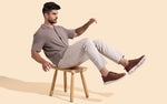 Flexy Brogues Oxfords in Brown for Formal Wear