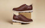 Flexy Brogues Oxfords in Brown for Formal Wear