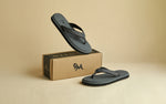 Fluffy flips Flip Flops in Pebble Grey for Extra-Soft Comfort