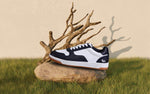 The Hipsters Sneakers in Black-White for Retro Style