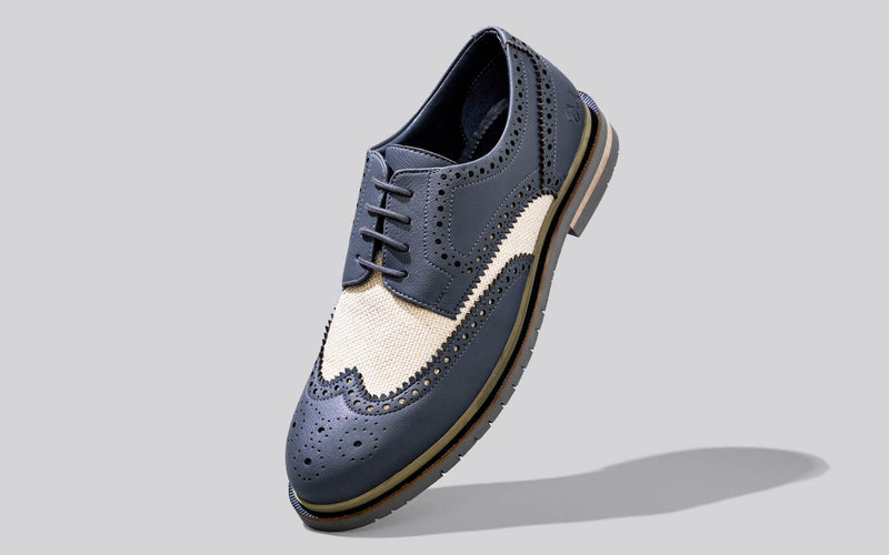 Jute Dress Oxfords in Grey for Formal Wear