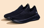 Knit Trainers For Men Slip On in Black for Sports Wear