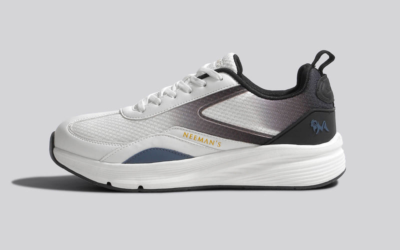 Light Trainers White Black