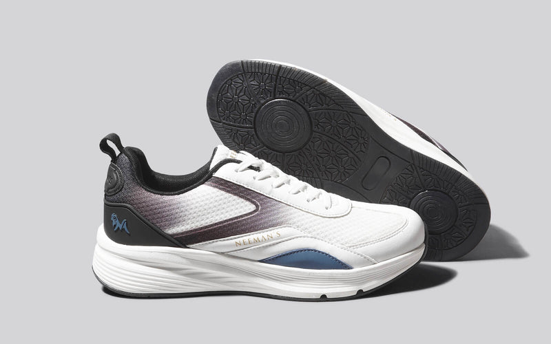 Light Trainers White Black