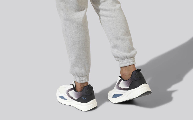 Light Trainers White Black