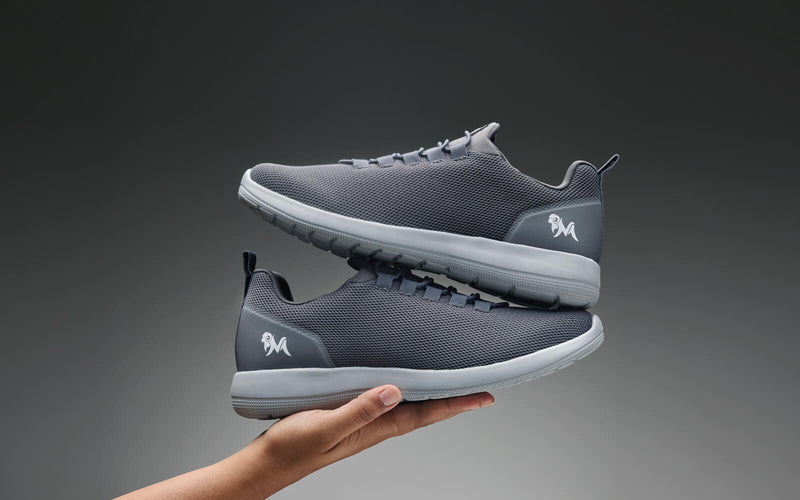 Light Walkers Slip On in Classic Grey for Walking