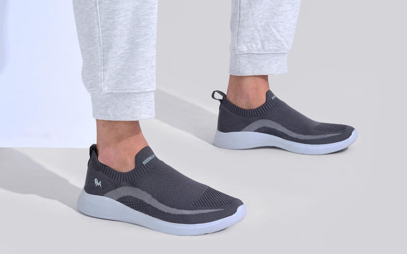 Everyday Basic Slip Ons Dark Grey