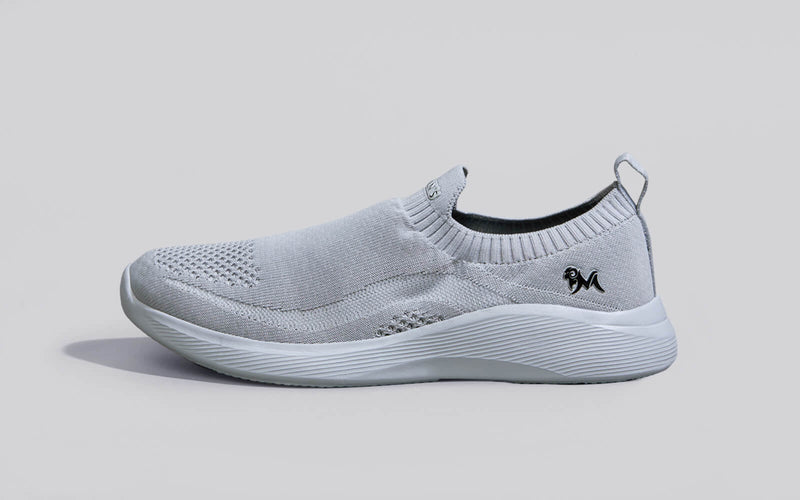 Everyday Basic Slip Ons Light Grey