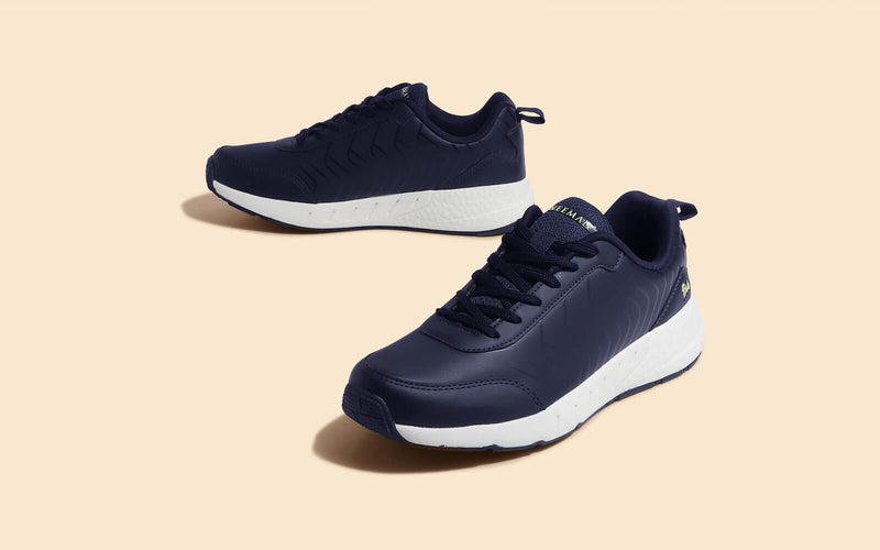 Dark navy shoes online