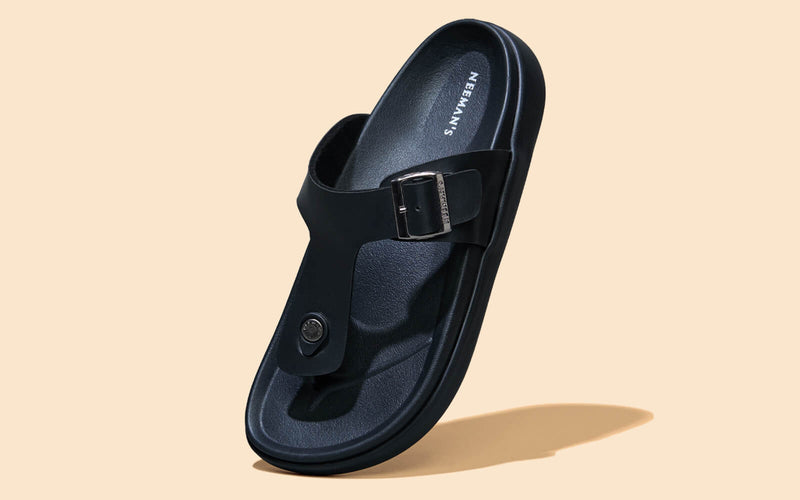 Flipkart Miniso Sandals Purewhoosh Breeze Black