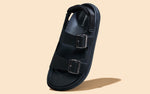 PureWhoosh Duo Glides Sandals in Black for Daily Use