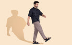 PureWhoosh Duo Glides Sandals in Black for Daily Use