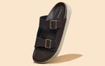 Purewhoosh Flow Sandals in Brown for Daily Use