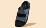 Purewhoosh Flow Sandals in Grey for Daily Use