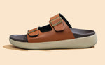 Purewhoosh Flow Sandals in Tan for Daily Use
